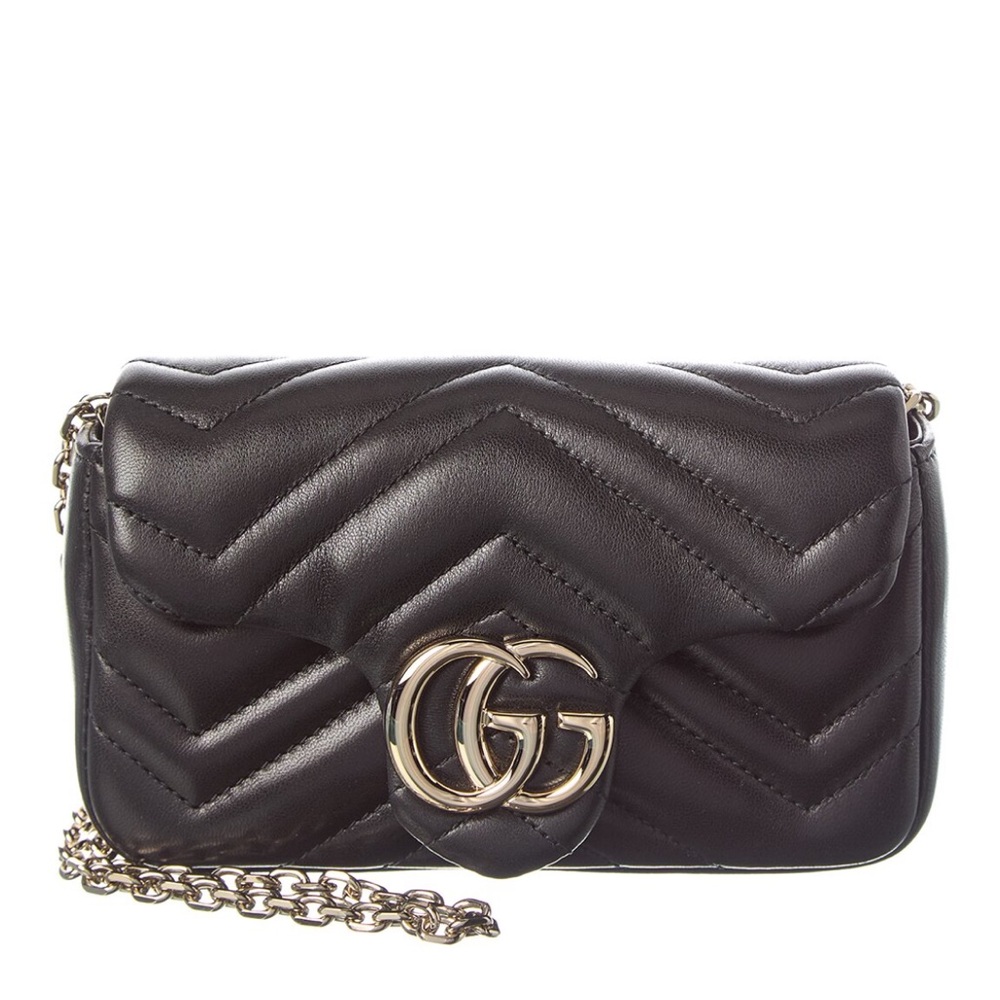 Gucci GG Marmont Mini Leather Crossbody Bag